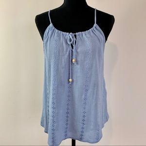 Jella C Tie Neck Strap Tank Top from Stitch Fix